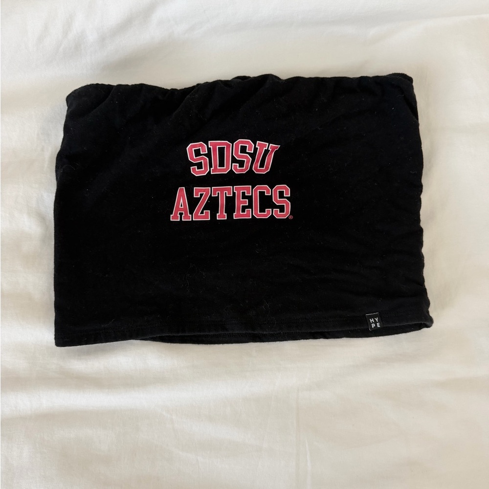 Aztecs Black Tube Top